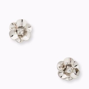 kate spade Jewelry - NWT~KATE SPADE~Shine on Flower Studs, Silver~CUTE! kate spade Jewelry - NWT~KATE SPADE~Shine on Flower Studs, Silver~CUTE!